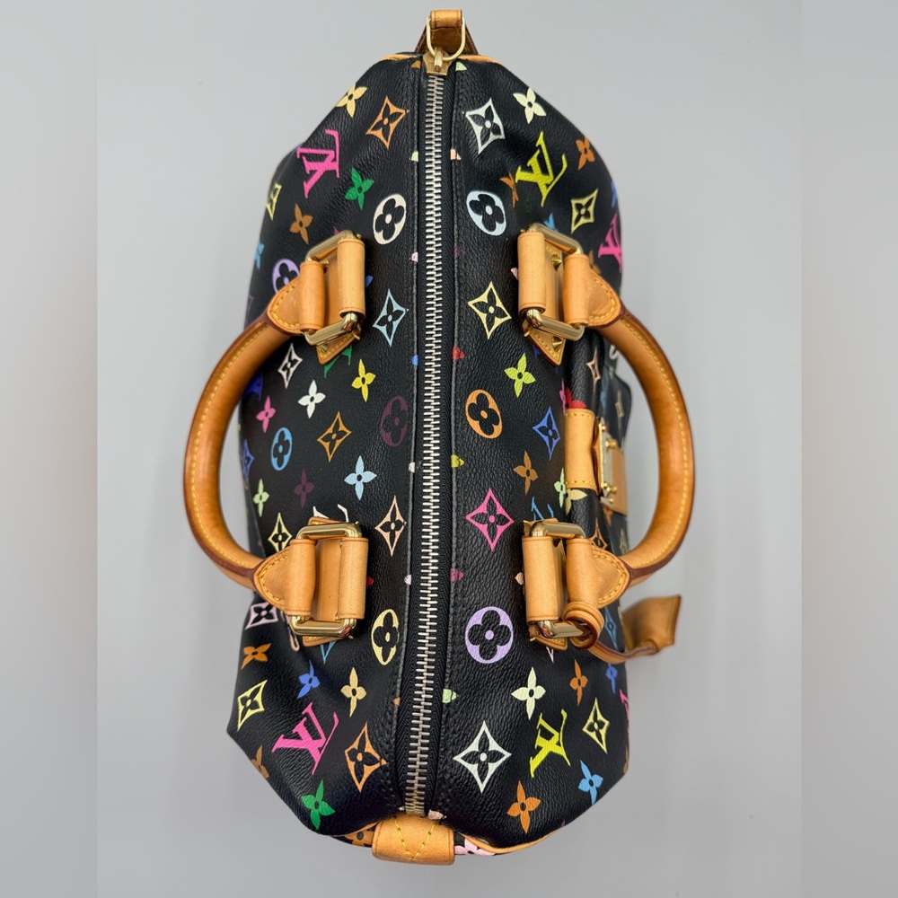 Louis Vuitton Speedy 30 Multicolor Monogram Vintage - Picture 5 of 15